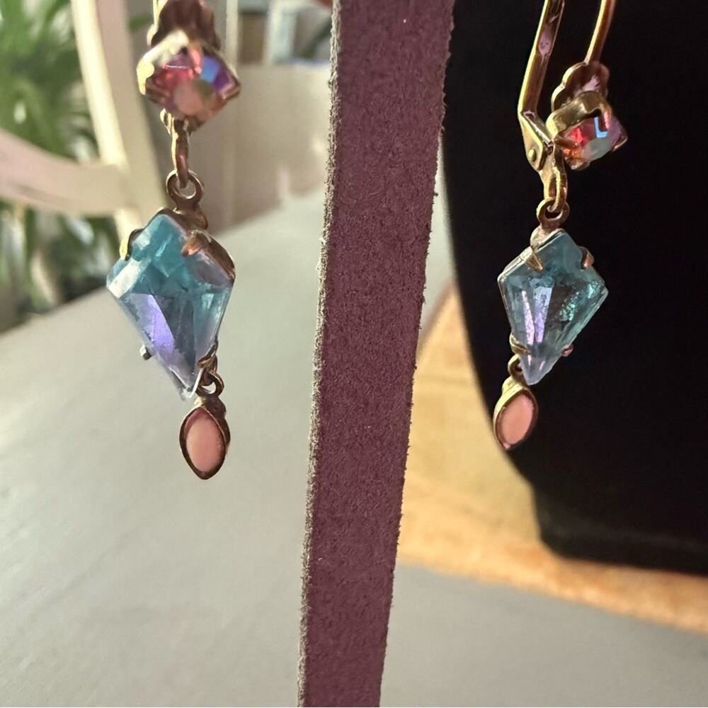 Sorrelli Crystal Dangle Earrings - Picture 2 of 10